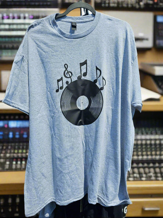 Vinyl Record Music Note T-Shirt